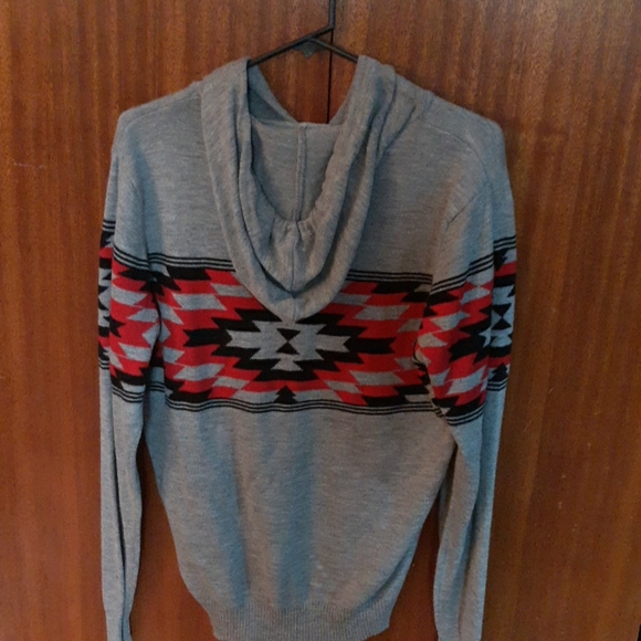Pattern pullover hoodie - Picture 3 of 4